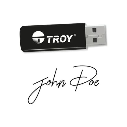 Signature numérique USB et signature John Doe