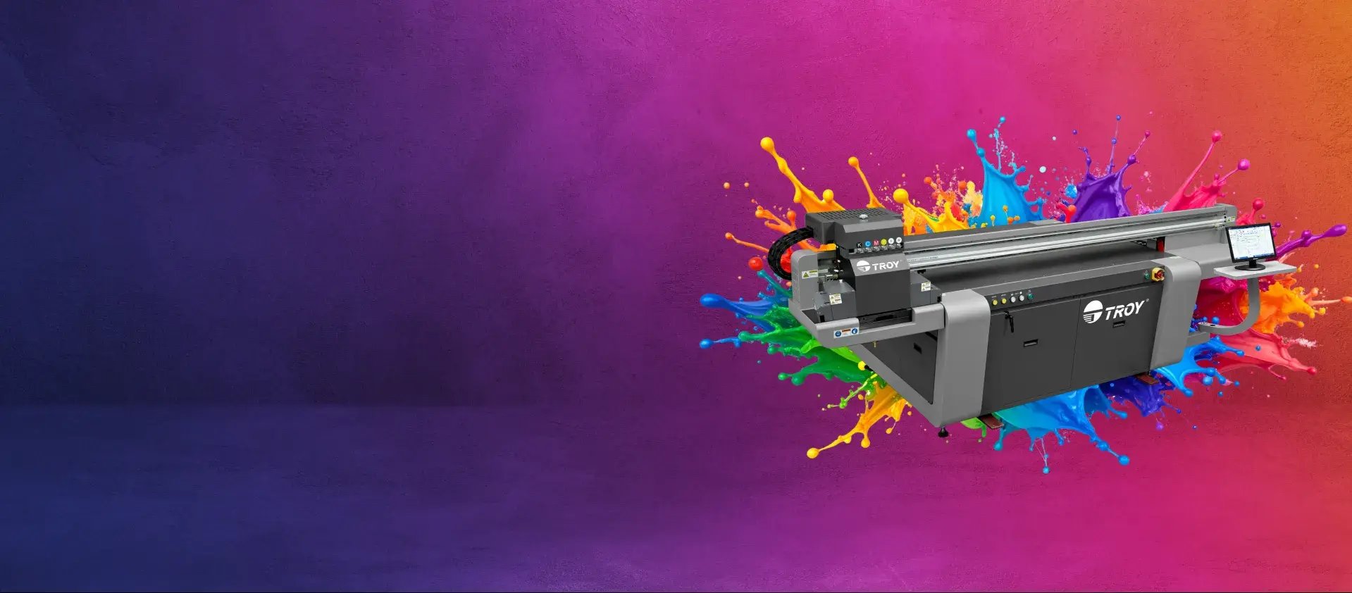 Série d'imprimantes à plat TROY