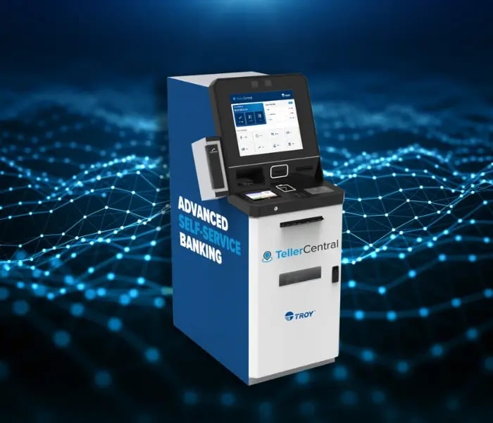 La machine en libre-service TellerCentral à la pointe de la technologie