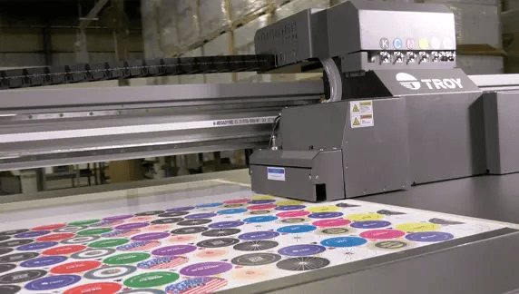 Imprimante UV à plat pour l'impression de bouchons et de capsules