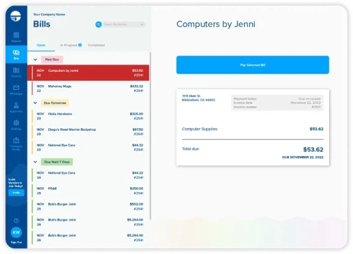 Aperçu de l'interface du logiciel TROY FlexPay